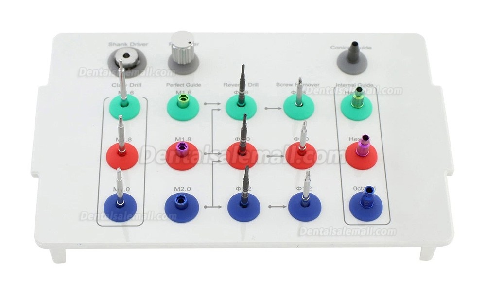 Universal Implant Fractured Screw Removal Kit Implant Broken Screw Retrieval Set